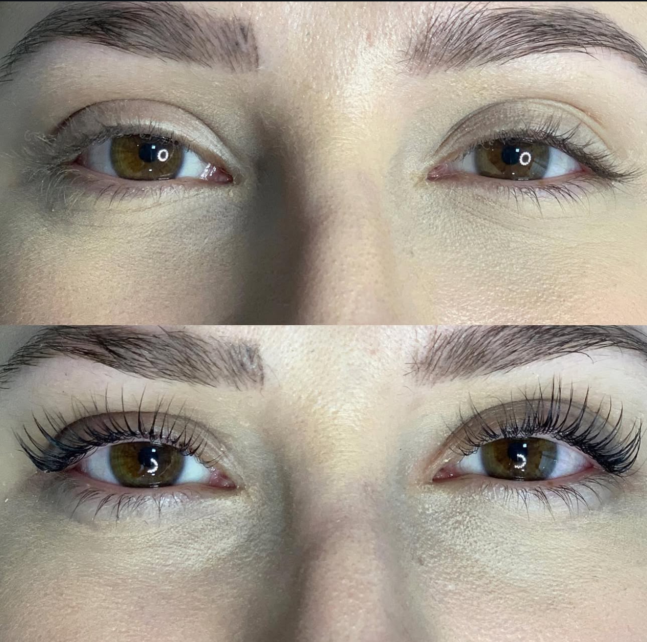 Antes e Depois do Lash Lifting